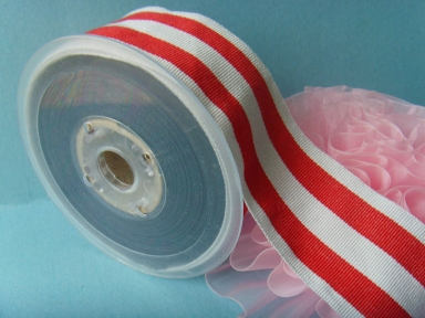 polyester striped grosgrain ribbons