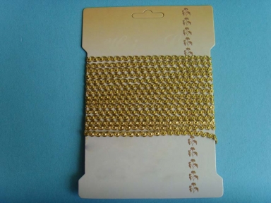 metallic gold  ricrac ribbon for devoration