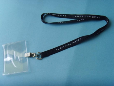 lanyards with PVC card holder