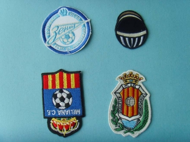 football design emboridery patch for football wear