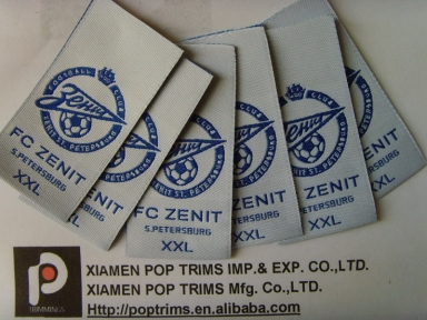 custom clothing label woven label garment label
