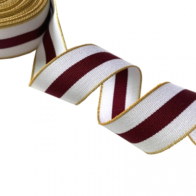  stripe cotton ribbon