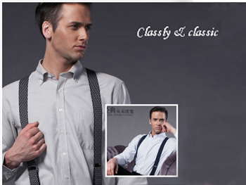 Classly and classic suspender