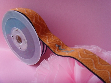 nylon woven elastic with wave line silicone